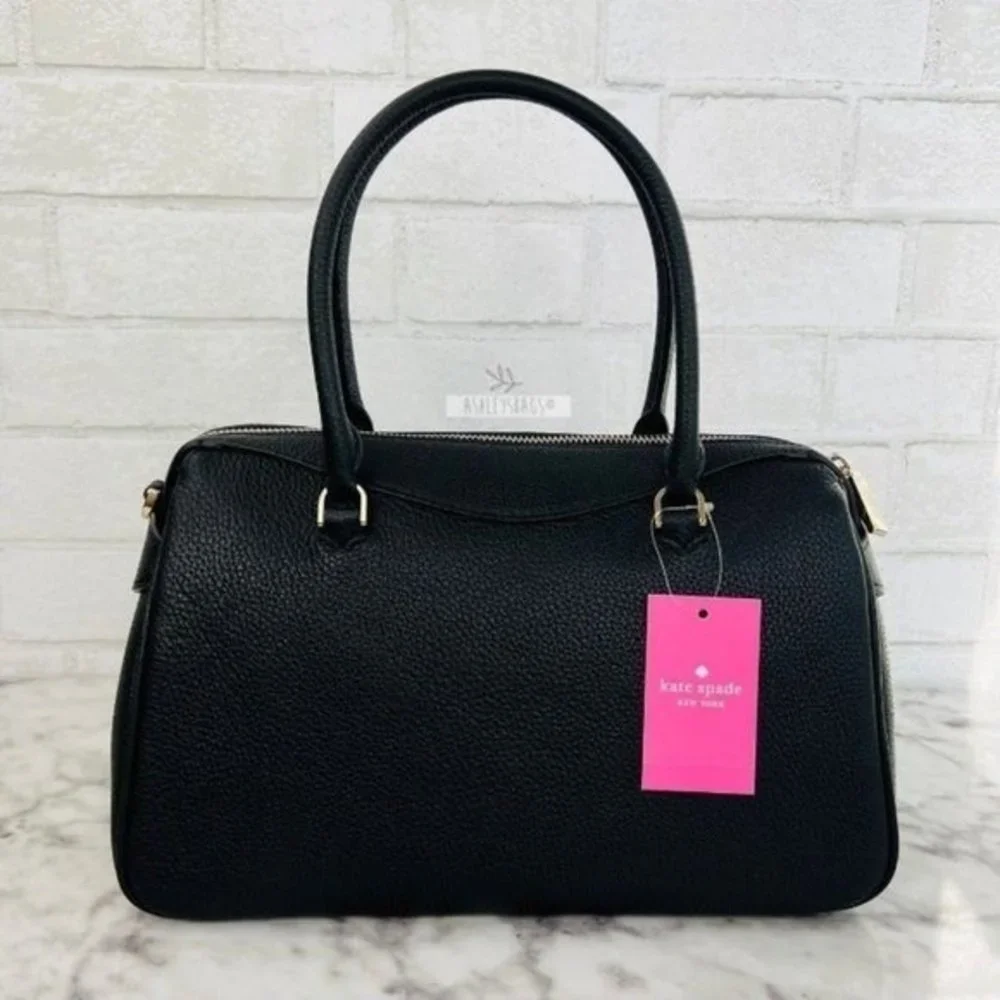 Kate Spade Pebbled Leather Satchel Crossbody